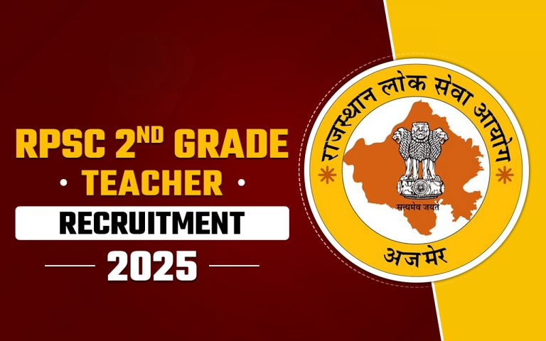 RPSC 2nd Grade Teacher Recruitment
