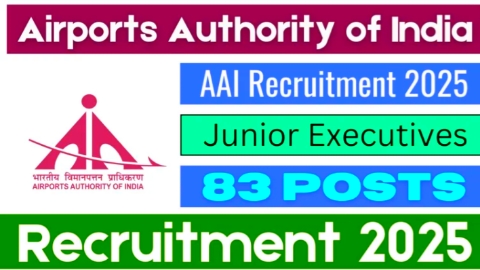 AAI Junior Executive Recruitment 2025