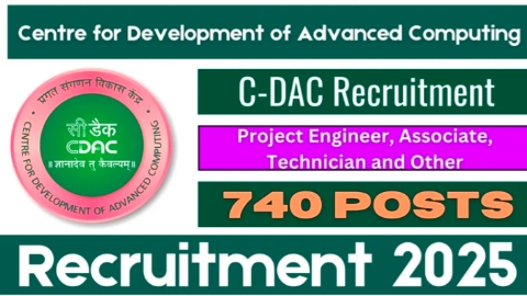 C-DAC Recruitment 2025