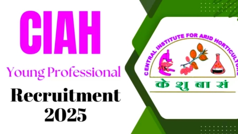 ICAR-CIAH Young Professional Recruitment 2025