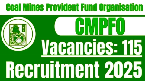 CMPFO Recruitment 2025: