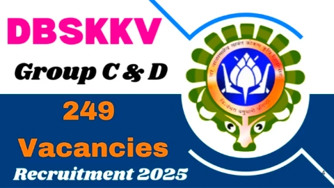DBSKKV Vacancy 2025