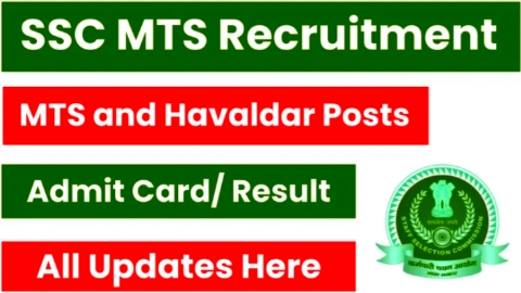 SSC MTS Admit Cards